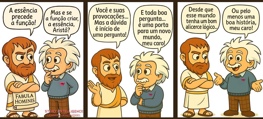 Bert &Amp; Aristô Chegaram: A Dupla Mais Improvável (E Necessária) Da Era Digital 2 Ert E Aristô, Mascotes Da Story Intelligence, Em Diálogo Sobre Lógica, Criatividade E A Era Da Ia.